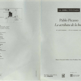 Pablo Picasso : La acróbata de la bola / Museo Nacional del Prado.