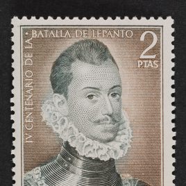 Serie de sellos IV Centenario de la batalla de Lepanto